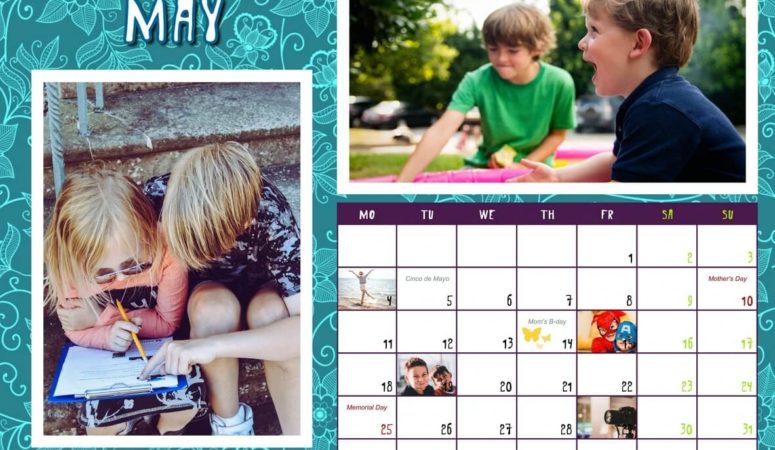 Easy-to-use Software to Make a Beautiful Family Calendar